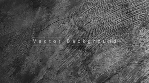 Concrete wall background vector illustration. background scratch texture. Stock Illustration