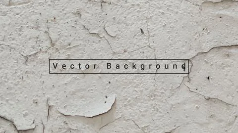 Concrete wall background vector illustration. Background white cement plaster イラスト素材