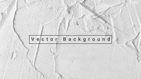 Concrete wall background vector illustration. Background white cement plaster 스톡 일러스트