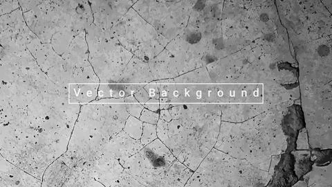 Concrete wall background vector illustration. Background cement texture. Illustrazione stock