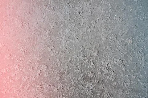 Concrete wall, close-up texture, background with gradient of pink and blue Stock-Fotos