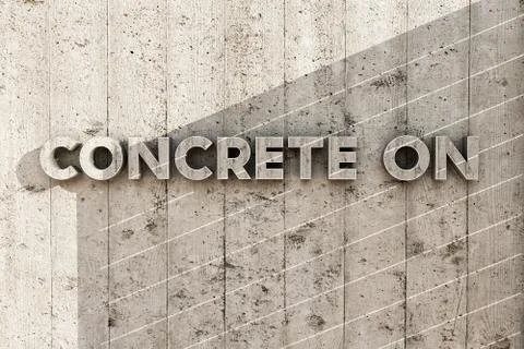 Concrete wall Stock Illustration
