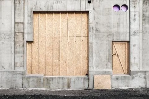 Concrete wall Stock Photos