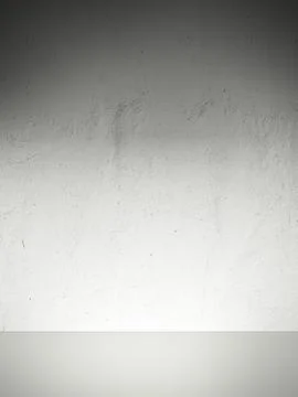 Concrete wall with shelf Stock Illustration
