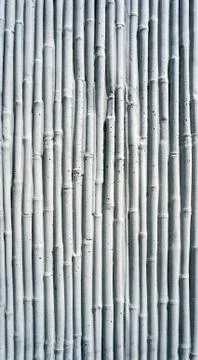 Concrete wall texture bamboo pattern Foto stock