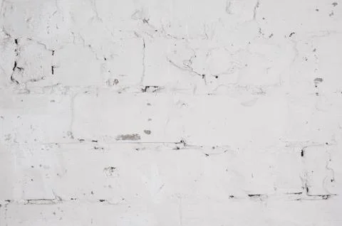Concrete wall with whitewash layer Stock Photos