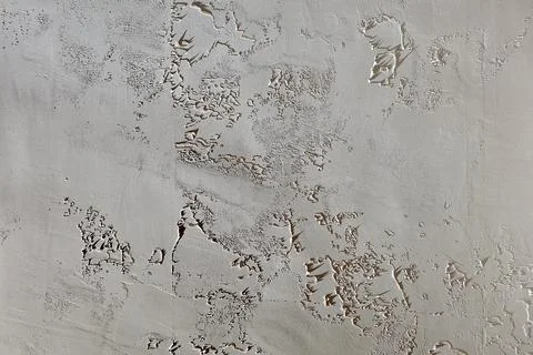 Concrete white wall with putty texture 库存照片