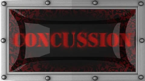 Concussion on led Stock Footage 8682841