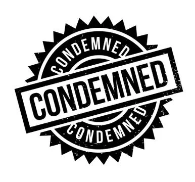 Condemned rubber stamp Stock Illustration
