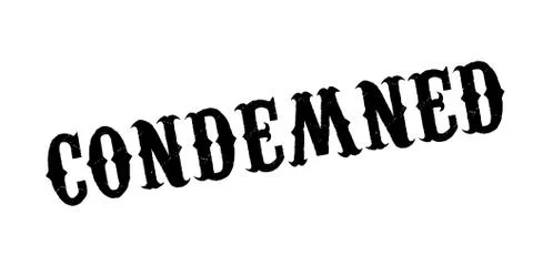 Condemned rubber stamp Stock Illustration
