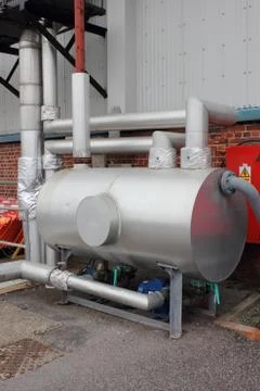 A condensate pumping set Stock Photos