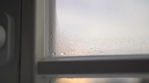 Condensation on a window 2 Stock Footage 226158270