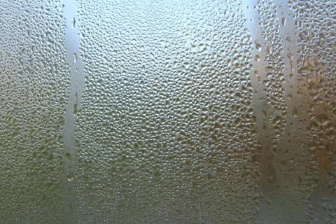Condense on a window Stock Photos