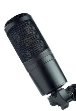 Condenser microphone 스톡 사진