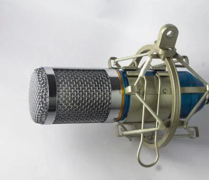 Condenser microphone Stock Photos