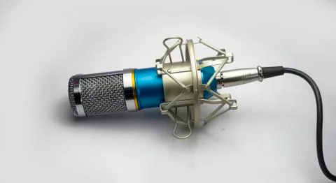 Condenser microphone 库存照片