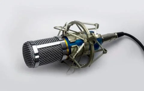 Condenser microphone Stock Photos