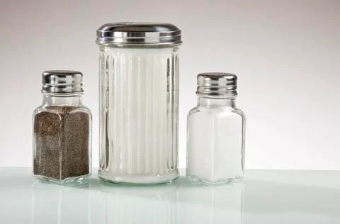Condiment Containers Stock Photos
