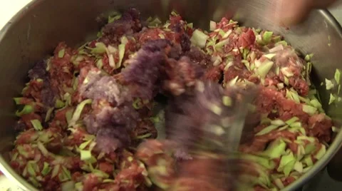 Condiment for Pelmeni Stock Footage 10062989