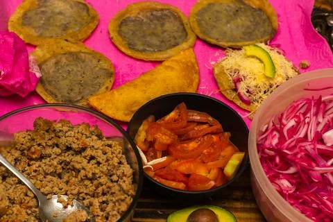 Condimentos cocina mexicana Stock Photos