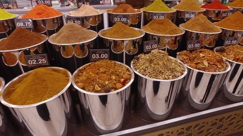 Condiments in the supermarket. Video stock 77689119