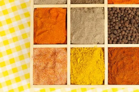 Condiments variation. Stock Photos