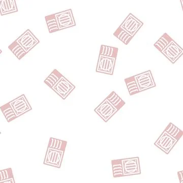 Conditioner air glyph vector seamless pattern 스톡 일러스트