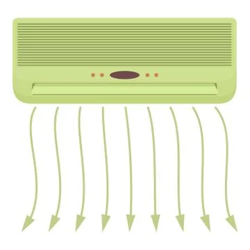 Conditioner icon, cartoon style Stock Illustration