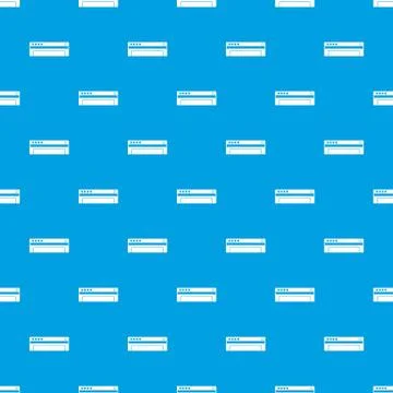 Conditioner pattern seamless blue Illustrazione stock