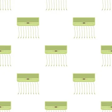 Conditioner pattern seamless vector Illustrazione stock