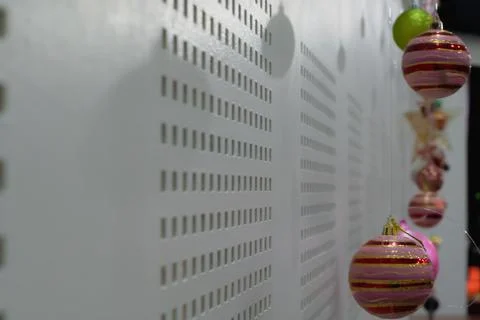 Conditioner on the wall Stock Photos