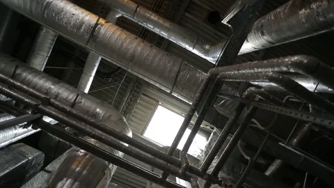 Conditioning and ventilation system Stock Footage 73037314