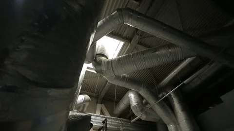 Conditioning and ventilation system Stock Footage 73037980
