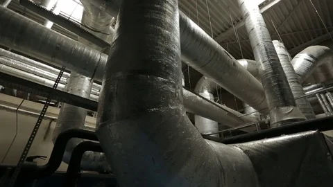 Conditioning and ventilation system Stock Footage 73038154