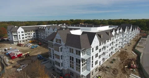 Condo Construction02 Stock Footage 157882470