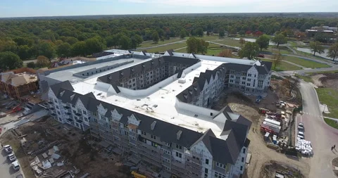 Condo Construction07 Stock Footage 157882607