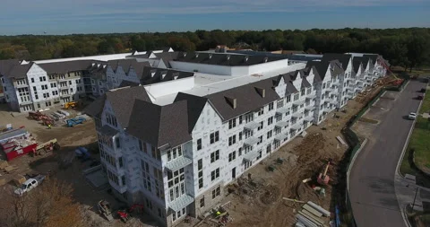 Condo Construction10 Stock Footage 157883604