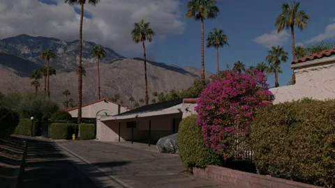Condo development, Palm Springs, CA Stock Footage 220519177