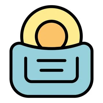 Condom contraception icon vector flat Stock Illustration