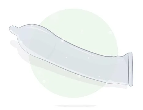 Condom Icon. Cartoon style. Vector illustration. Stock Illustration
