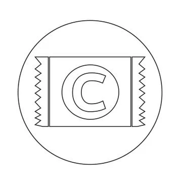 Condom icon Stock-Illustration