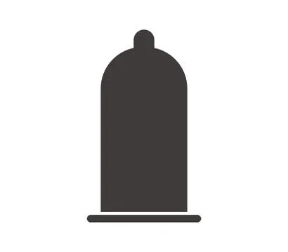 Condom icon on white background Stock-Illustration
