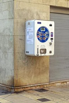Condom machine Stock Photos