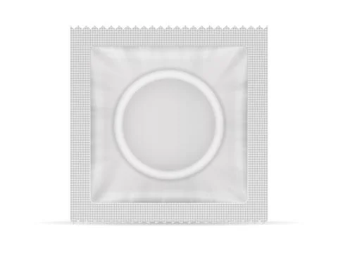 Condom pack Stock-Illustration