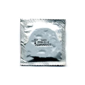 Condom pack Stock Photos