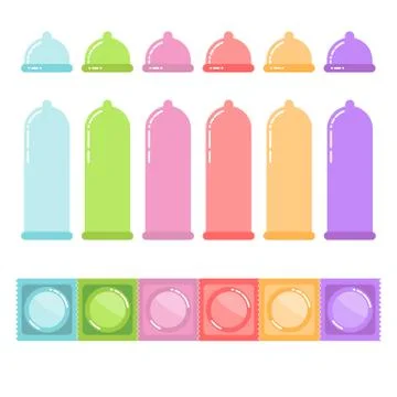 Condom vector illustration Stock Illustration