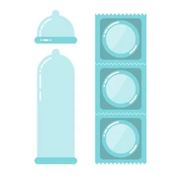 Condom vector illustration Stock Illustration