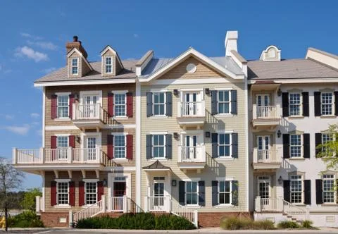 Condominium Foto stock