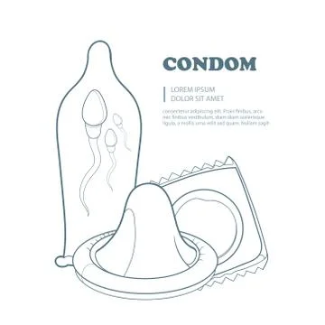 Condoms Stock Illustration