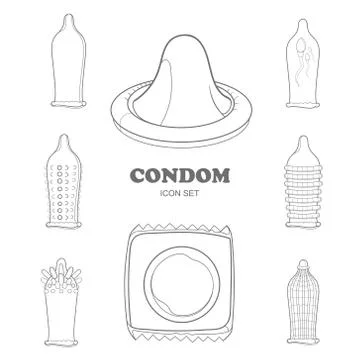 Condoms Stock-Illustration